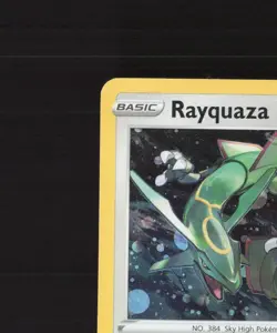 Rayquaza SWSH029 Sword & Shield Black Star Promo Holo Pokemon Card LP+ - Image 3