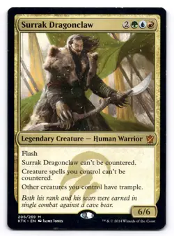 Surrak Dragonclaw LP Khans of Tarkir 206/269 MTG Regular - Image 1