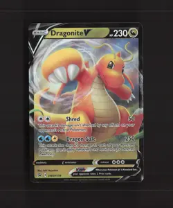 Dragonite V SWSH154 Sword & Shield Black Star Promo Holo Pokemon Card NM - Image 1