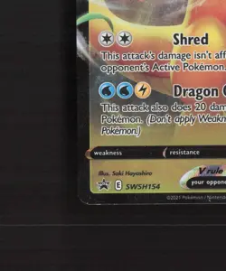 Dragonite V SWSH154 Sword & Shield Black Star Promo Holo Pokemon Card NM - Image 5
