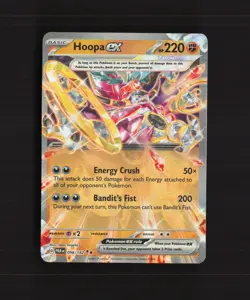 Hoopa ex 098/182 Paradox Rift Ultra Rare Holo Pokemon Card NM - Image 1