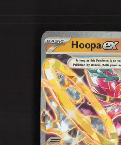 Hoopa ex 098/182 Paradox Rift Ultra Rare Holo Pokemon Card NM - Image 3