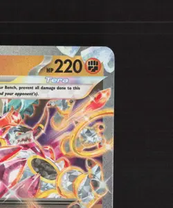 Hoopa ex 098/182 Paradox Rift Ultra Rare Holo Pokemon Card NM - Image 4