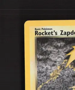 Rocket's Zapdos 15/132 Celebrations Ultra Rare Holo Pokemon Card NM - Image 3
