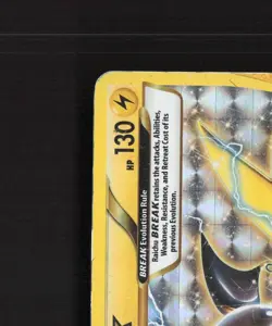 Raichu BREAK 50/162 Breakthrough Full Art Ultra Rare Holo Pokemon Card DMG - Image 3