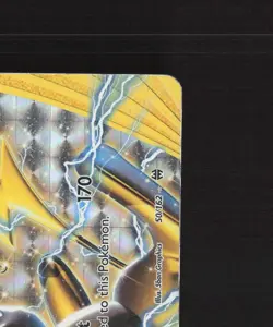 Raichu BREAK 50/162 Breakthrough Full Art Ultra Rare Holo Pokemon Card DMG - Image 4