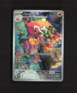 Crocalor 202/193 Paldea Evolved Full Art Ultra Rare Holo Pokemon Card LP+ - Image 1