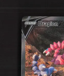Drapion V GG49/GG70 Crown Zenith Full Art Ultra Rare Holo Pokemon Card NM - Image 3
