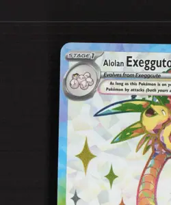 Alolan Exeggutor ex 225/191 Surging Sparks Full Art Ultra Rare Pokemon Card NM - Image 3