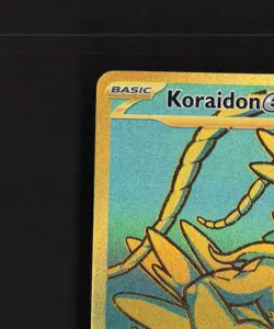 Koraidon ex 245/091 Paldean Fates Full Art Ultra Rare Holo Pokemon Card NM - Image 3