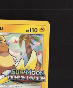 Alolan Raichu SM72 Sun & Moon Black Star Promo Holo Stamped Pokemon Card NM - Image 4