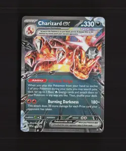Charizard ex SVP 196 Scarlet & Violet Black Star Promo Holo Pokemon Card NM - Image 1