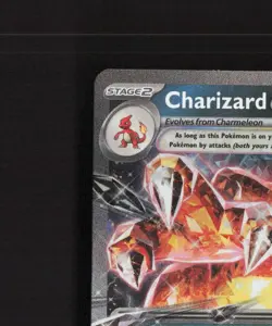 Charizard ex SVP 196 Scarlet & Violet Black Star Promo Holo Pokemon Card NM - Image 3