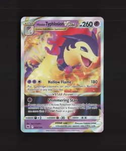 Hisuian Typhlosion VSTAR 054/189 Astral Radiance Ultra Rare Holo Pokemon Card NM - Image 1