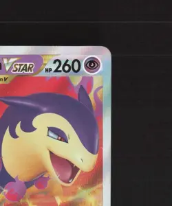 Hisuian Typhlosion VSTAR 054/189 Astral Radiance Ultra Rare Holo Pokemon Card NM - Image 4