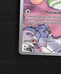 Exeggcute 192/191 Surging Sparks Full Art Ultra Rare Holo Pokemon Card NM - Image 5