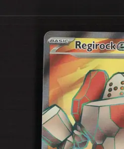 Regirock ex 214/182 Destined Rivals Full Art Ultra Rare Holo Pokemon Card NM - Image 3