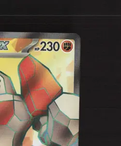 Regirock ex 214/182 Destined Rivals Full Art Ultra Rare Holo Pokemon Card NM - Image 4