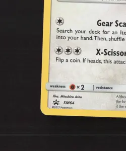 Silvally SM64 Sun & Moon Black Star Promo Holo Pokemon Card NM - Image 5