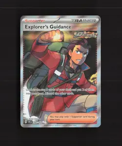 Explorer's Guidance 200/162 Temporal Forces Full Art Ultra Rare Pokemon Card NM - Image 1