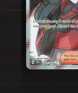 Explorer's Guidance 200/162 Temporal Forces Full Art Ultra Rare Pokemon Card NM - Image 5