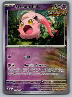Scream Tail (Master Ball Pattern) 042/131 SV: Prismatic Evolutions Pokemon NM - Image 1