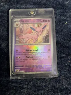Pokemon TCG Espeon Master Ball 033/131 Prismatic Evolutions Near Mint - Image 1