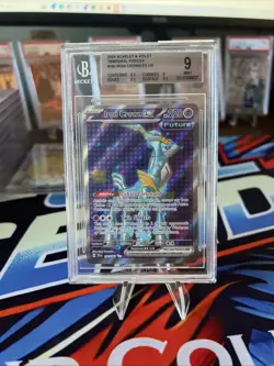Pokemon TCG Iron Crown ex Full Art Ultra Rare Holo 191/162 Temporal Forces BGS 9 - Image 1