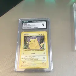Pokemon Pikachu Trading Card Game Classic Holo CGC 9 008/034 2023 - Image 1