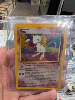 Mew 9 Holo Black Star Promo Wotc Pokemon Card TCG - Image 1