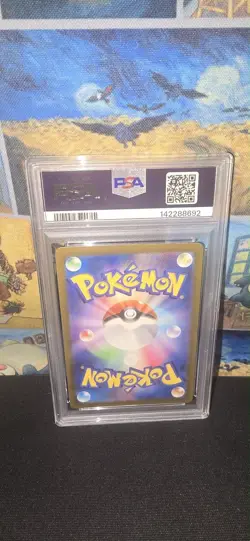 2024 POKEMON JAPANESE SV5K-WILD FORCE ART RARE #080 GASTLY PSA 10 - Image 2