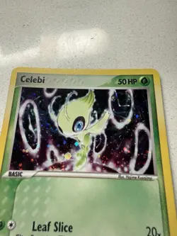 Pokemon TCG Celebi Nintendo Black Star Promos 29 Holo Promo Card LP - Image 2