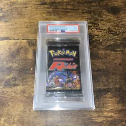 Pokemon Team Rocket 1st Edition Booster Pack Gyarados Art-BRAND NEW! PSA 9! - Image 1