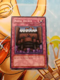 Royal Decree SD5-EN035 Structure Deck: Warrior's Triumph 1st Edition - Image 1