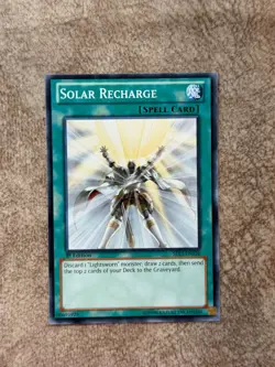 Solar Recharge SDLI-EN026 Yu-Gi-Oh 1st Edition NM - Image 1