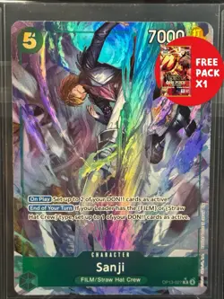 One Piece - OP13-027 - Sanji - Alt Art ENGLISH - Image 1