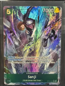 One Piece - OP13-027 - Sanji - Alt Art ENGLISH - Image 2