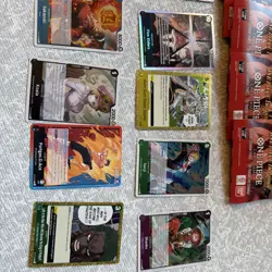 One Piece EB03 Heroines Edition Sleeved Booster Packs X5 & Extras!! - Image 2