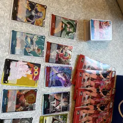 One Piece EB03 Heroines Edition Sleeved Booster Packs X5 & Extras!! - Image 3