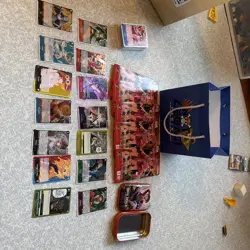 One Piece EB03 Heroines Edition Sleeved Booster Packs X5 & Extras!! - Image 4