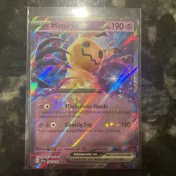 Mimikyu ex 069/159 Double Rare Holo Journey Together Pokemon TCG Card NM - Image 1