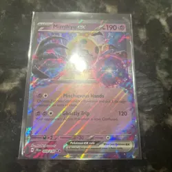 Mimikyu ex 069/159 Double Rare Holo Journey Together Pokemon TCG Card NM - Image 2