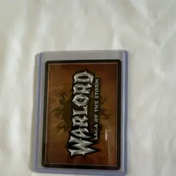 Warlord Saga of the Storm Dorath Sa'dul Character Card 143 English Standard Size - Image 2