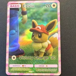 Cosmo Wanderer Eevlu Victory Charge Holo 1st Edition Card Lot Part 1 18/36 - Image 1