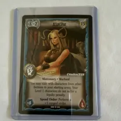Warlord Saga of the Storm Xiathe Character Card 085/162 Mercenaries English AEG - Image 1