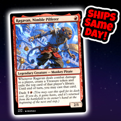 Ragavan Nimble Pilferer - Custom Art Magic: The Gathering Playtest Card - Image 1