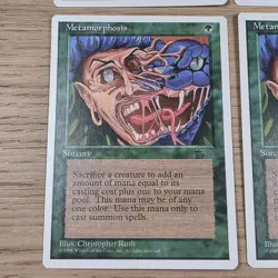 x4 Metamorphosis [Chronicles] Magic MTG Cards LP - Image 2