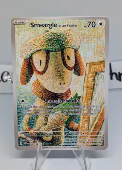 Smeargle as a Painter Pokemon x Van Gogh Black Star Promo ACG Art Card - NM - Image 1