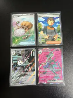 Pokemon Card Bundle x4 3 Full Arts and an AR - Image 1