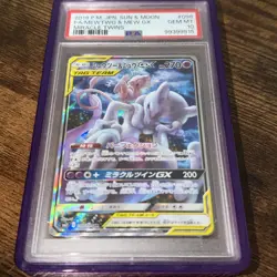 PSA 10 Mewtwo & Mew GX 098/094 SA SR Miracle Twin Pokemon Card Japanese 2019 - Image 1
